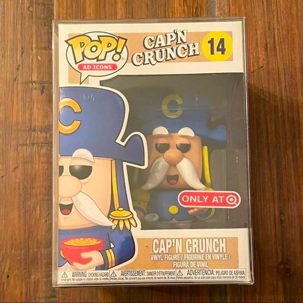 Funko Pop Target Exclusive Ad Icon Captain Crunch NIB & MINTY! w/ Protector